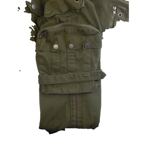 FreekKnIght Green Cargo Hunting Pants Size: 31 - Picture 5 of 10